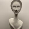 Draped Face of Africa Table Lamp - Image 2