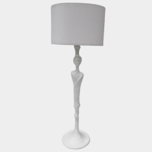 Draped Face of Africa Table Lamp